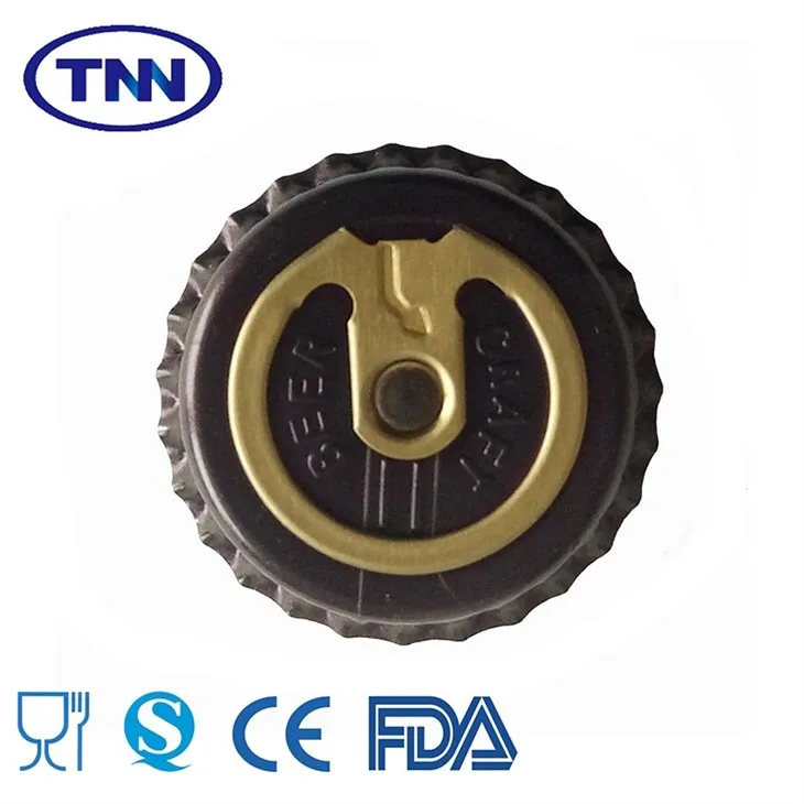 Crown Cap Ring Tab Metal